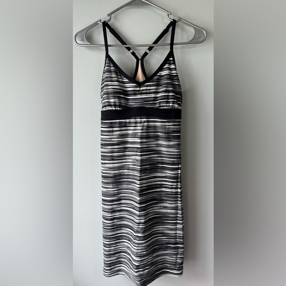 Athleta Shorebreak Swim Dress size XS in Black/grey - Picture 3 of 7